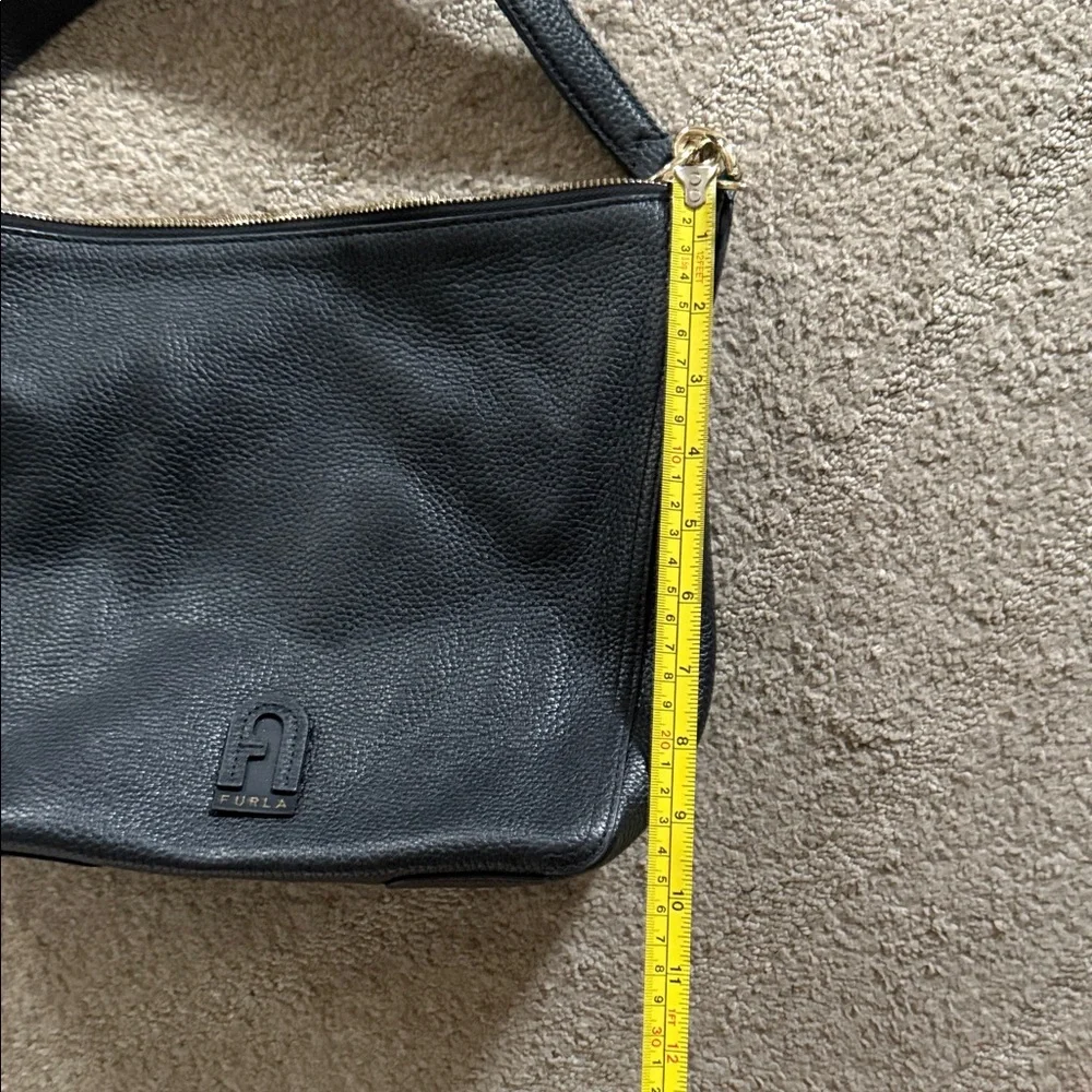 Furla Black Leather Shoulder Bag - Picture 9 of 9